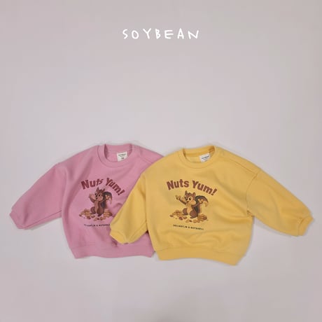 soybean/111. squirrel man-to-man XS-XL
