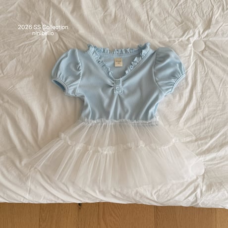 ninibello/48. shirring tutu T-shirt 2XL