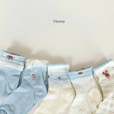 vbunny/82. socks set M(130-150)-XL(180-210)