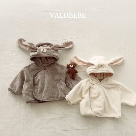 valubebe/91. rabbit fleece jacket 6M-S