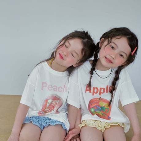 mollybin/42. apple T-shirt ADULT