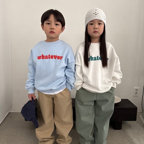 our/27. whatever man-to-man S-XL