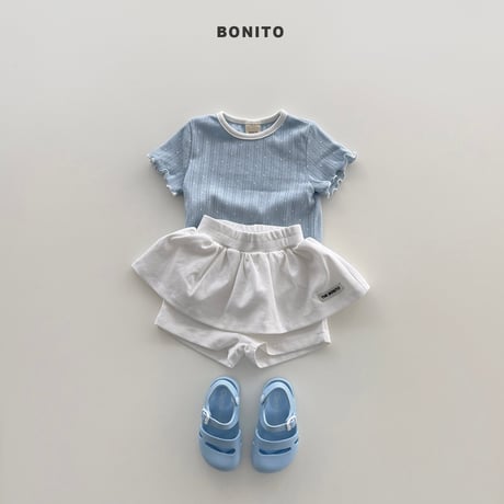 bonito/95. bloom eyelet tee ? 12M-XL
