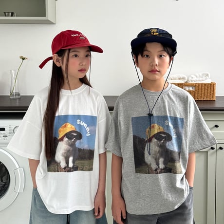 matilda/29. sunny cats T-shirt 5-13