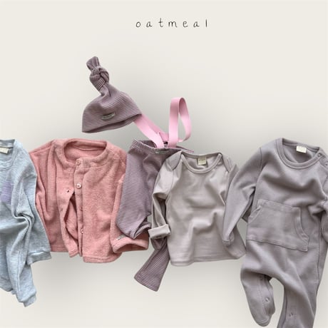 oatmeal/26. bebe terry cardigan S-M