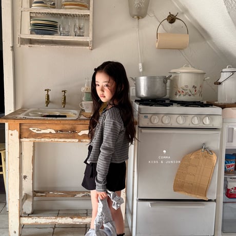 comma/125. dangara sleeveless set cardigan 140-150