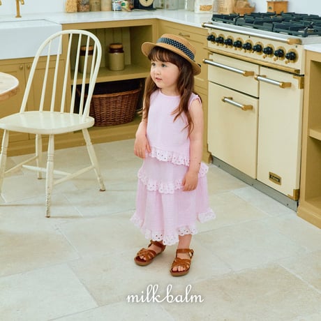 milkbalm/22. pure punching blouse XS-XL