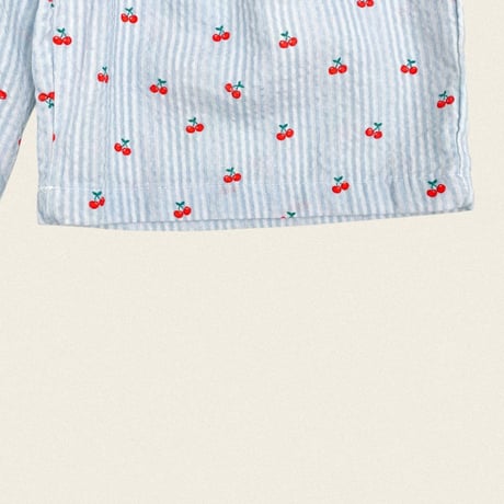 oottbebe/80. cherry stripe pants XS(1-2Y)-XL(6-7Y)