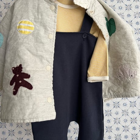 gou/138. B-perro overalls 2(6-12M)-3(12-18M)