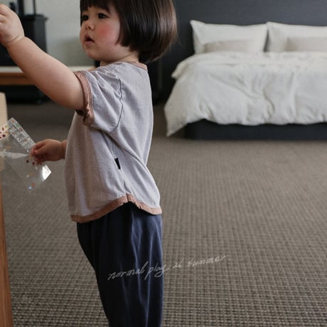 normalplay/30. zanzan half t T-shirt 12M-L