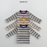 bonito/96. heart button st T-shirt 12M-XL