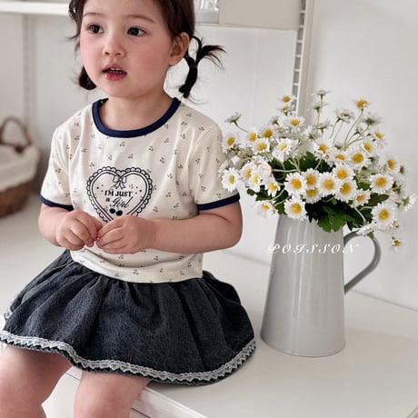 poisson/76. mini cherry T-shirt JS-JM