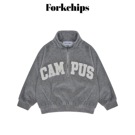 forkchips/48. canvas half zipup JS-JXL