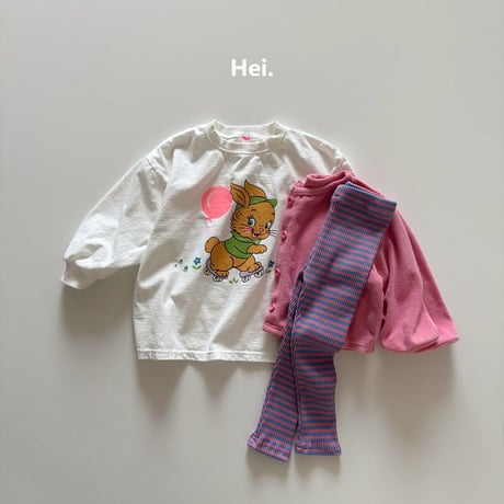 hei/11. rabbit long T-shirt XS-XL
