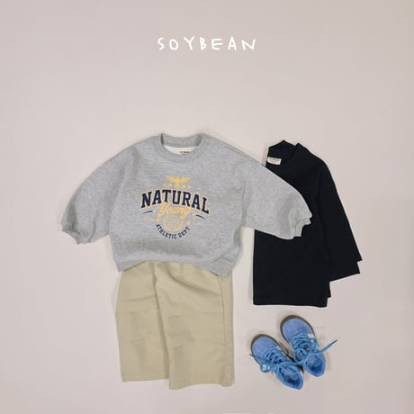 soybean/67. box rayerd T-shirt XS-XL