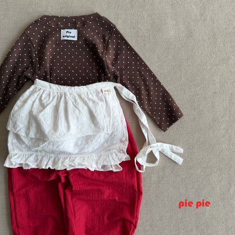 pie/12. foggy flower apron FREE