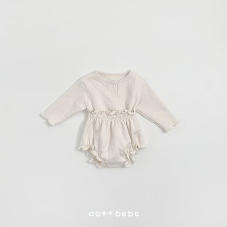 oottbebe/51. kozi set bloomer S(0-6M)-M(6-12M)