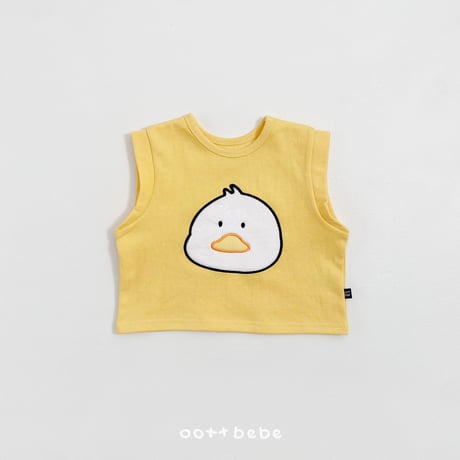 oottbebe/63. lucky friends vest XS(1-2Y)-XL(6-7Y)
