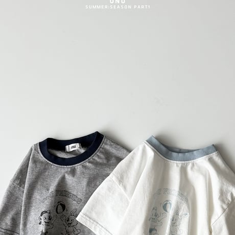onu/18. bunny bear half t T-shirt XS-XL