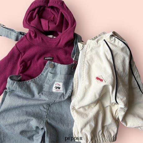 pepper/11. cherry overalls  XS-XL