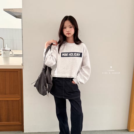 comma/43. mini lace T-shirt 110-130