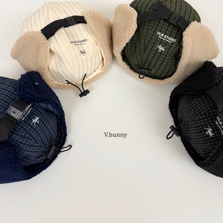 vbunny/36. check mountain cap FREE(48CM-53CM)