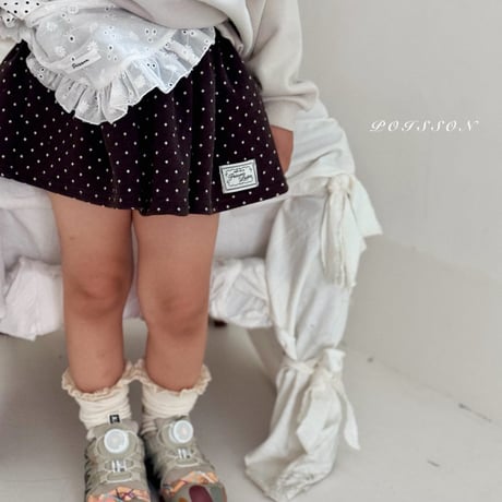 poisson/73. peuty dot skirt JS-JM