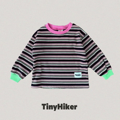 tinyhiker/15. candy stripe T-shirt XS-XL