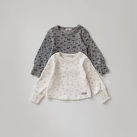 urbanrabbit/41. Flower Waffle Tee JS-JM