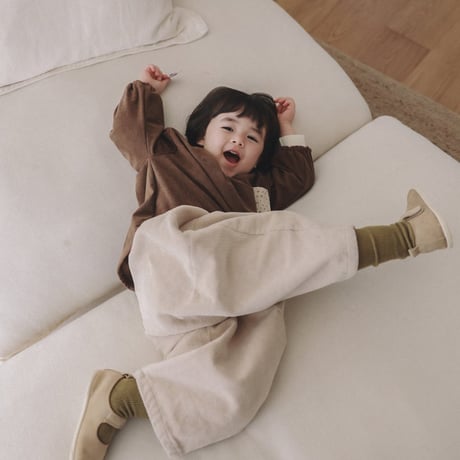 onu/42. corduroy wide pants BABY(12M)-XL(6-7Y)