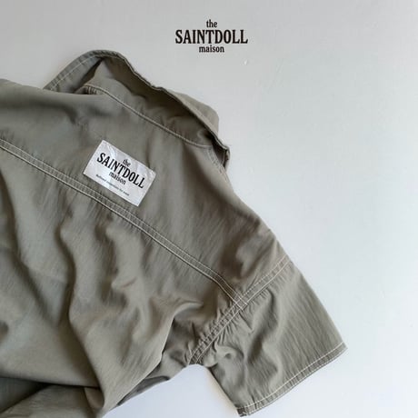 saintdoll/172. stitch half zipup shirt S-XL