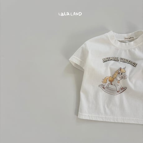 lalaland/58. uni corn half t T-shirt 6M-18M