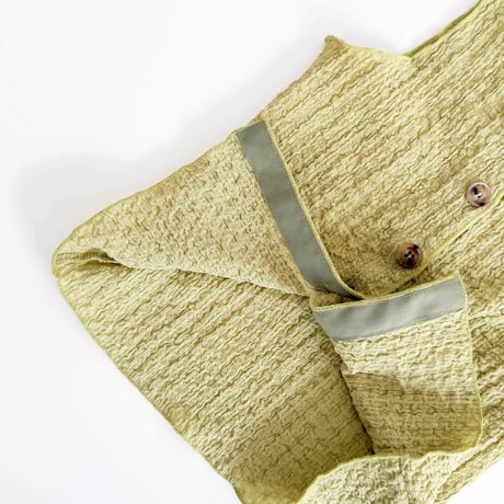 urbanrabbit/36. Crinkle Button Sleeveless Top XS-XL