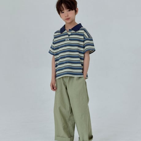 growb/51. track collar T-shirt JS-JL