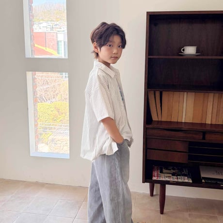 fromi/88. Seersucker shirt JS-JL