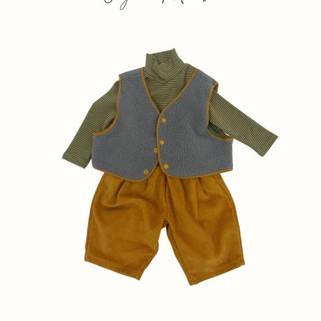 yogurtmansion/65. both sides vest XS-XL