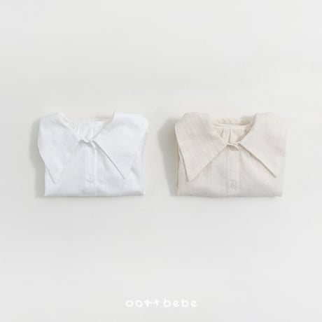 oottbebe/65. Airy collar blouse XS(1-2Y)-XL(6-7Y)