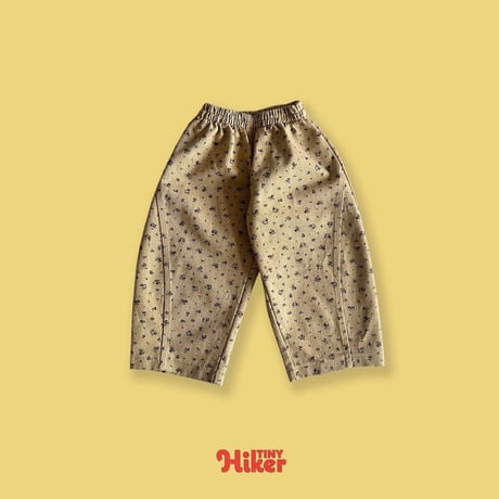 tinyhiker/37. mignon twil section flower pants XS-XL