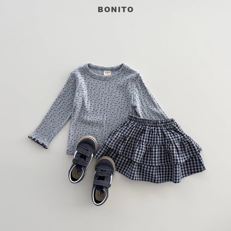 bonito/118. check kangkang skirt 12M-XL