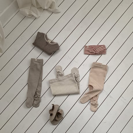 bebeholic/3. check yoobal leggings S-L