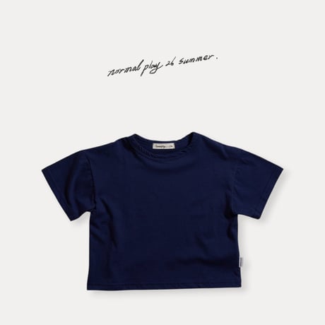 normalplay/10. bio washing half t T-shirt 12M-XL