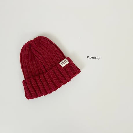 vbunny/75. kozi beanie FREE(47CM-52CM)