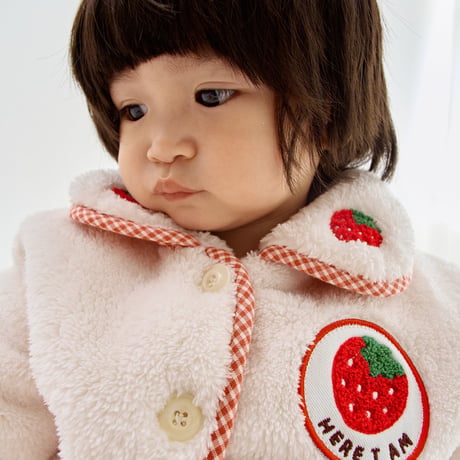 hereiam/46. kinder strawberry songsong jacket 18M-XL