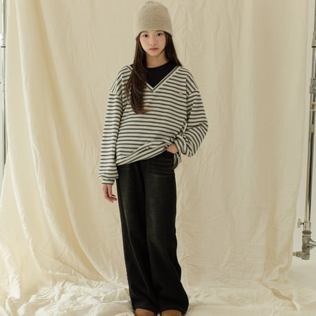 sm2/20. mink gimo wide denim pants 9-17