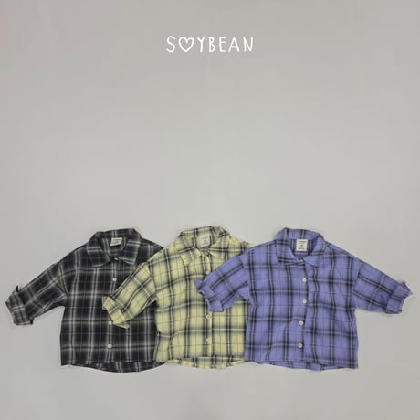 soybean/17. plan box shirt XS-XL