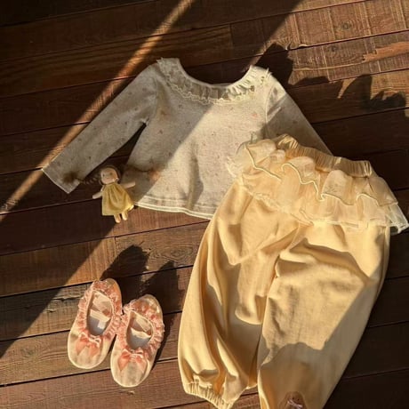aiai/32. honey lace T-shirt 90-130