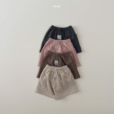 amigo/21. cheese half pants XS-XL