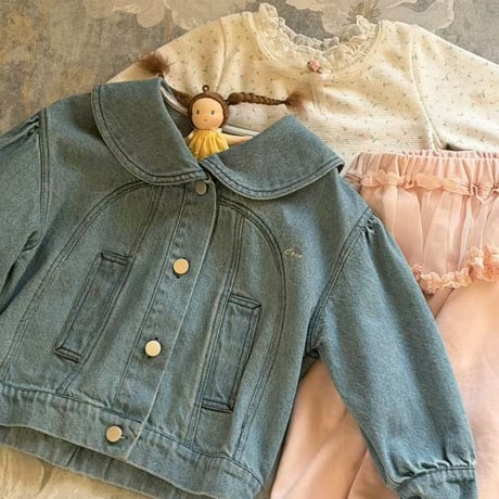 aiai/10. sailer denim jacket 90-130