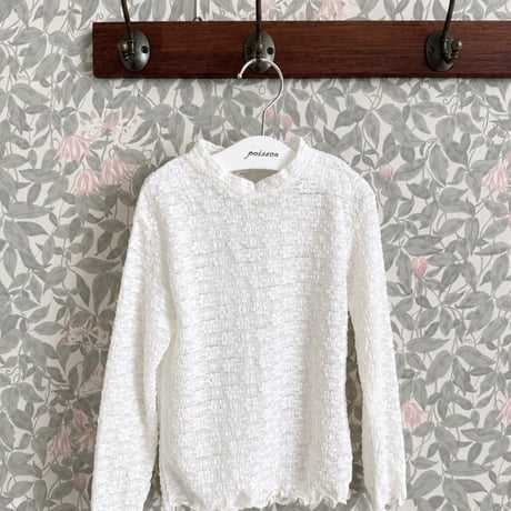 poisson/41. lace rayerd T-shirt JS-JM