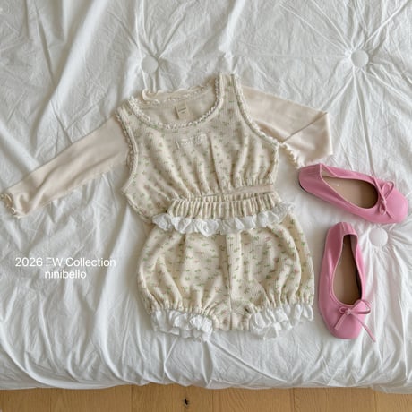 ninibello/6. Soft Frill T-shirt XS-XL